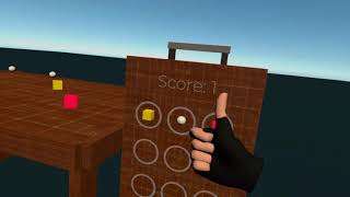Unity 2020.1.0f1 URP + VR Interaction Framework + Keeping Score + Collisions + Oculus Quest