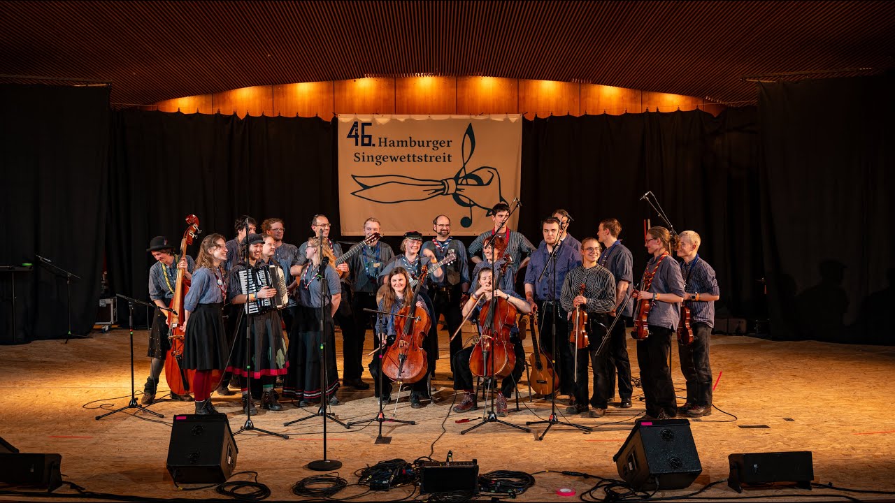 Vier Winde - Die Wilden Tanzmäuse auf dem 46. Hamburger Singewettstreit