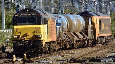 67023 “Stella” And 67027 On The  RHTT Working 3S31 1158 Swindon Transfer to Worcester Shrub Hill