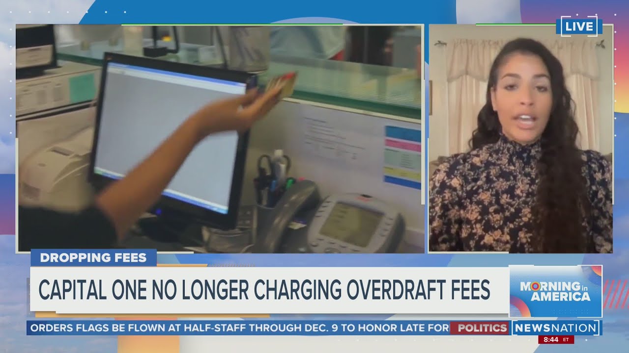 Capital One no longer charging overdraft fees Morning in America