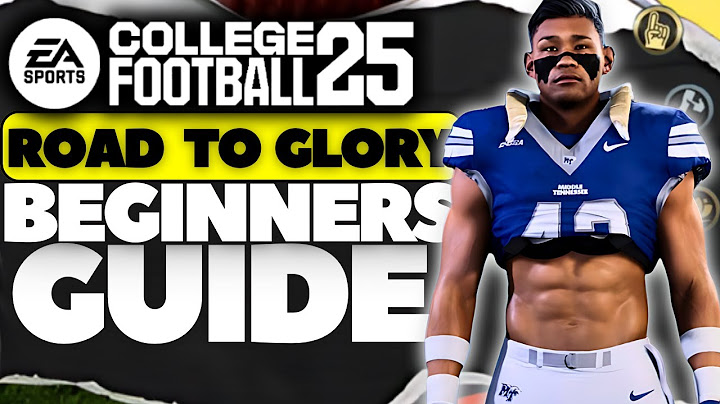 7 EASY Tips to Get Started in Road to Glory | EA CFB 25