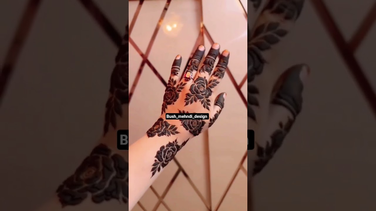 boldflavors mehndi design🌹🥰 