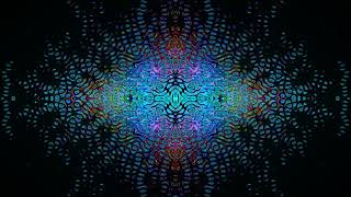 Projection Art VJ Loop - Trippy Colorful Projection By Merlin Lightpainting