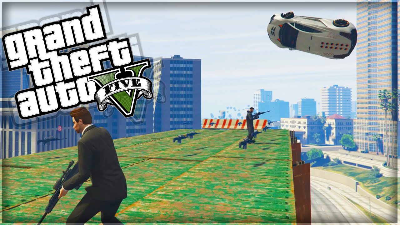 GTA 5 Funny Moments - 'SNIPING SCHOOL!' (GTA 5 Online Funny Moments) - YouTube