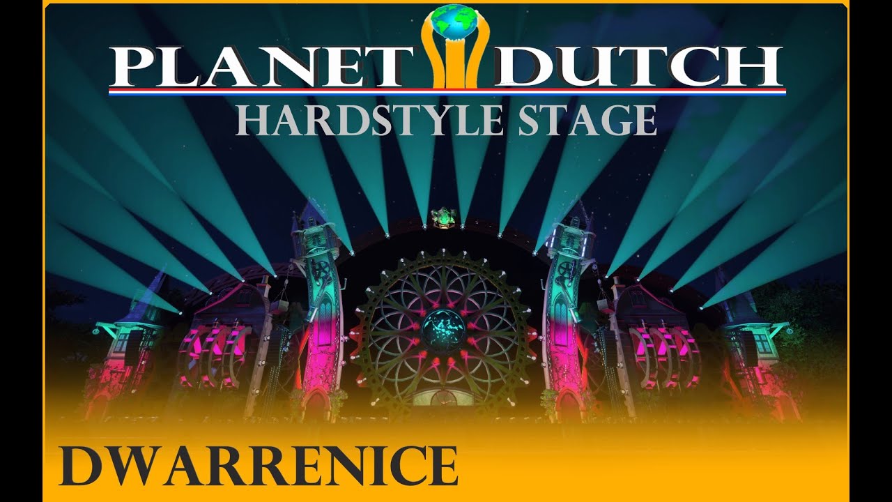 Planet Coaster | Planet Dutch Hardstyle Stage by DwarrenIce
