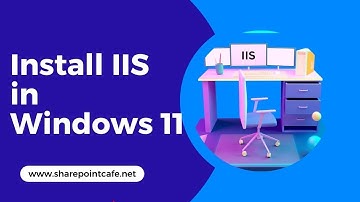 How to install IIS in Windows 11? #iis #install_IIS #youtube