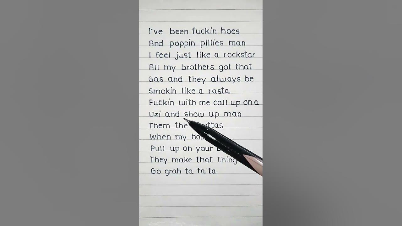 Post Malone - Rockstar (Lyrics) ft. 21 Savage