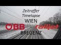 Führerstandsmitfahrt: Wien-Bregenz [FULL HD] Zeitraffer