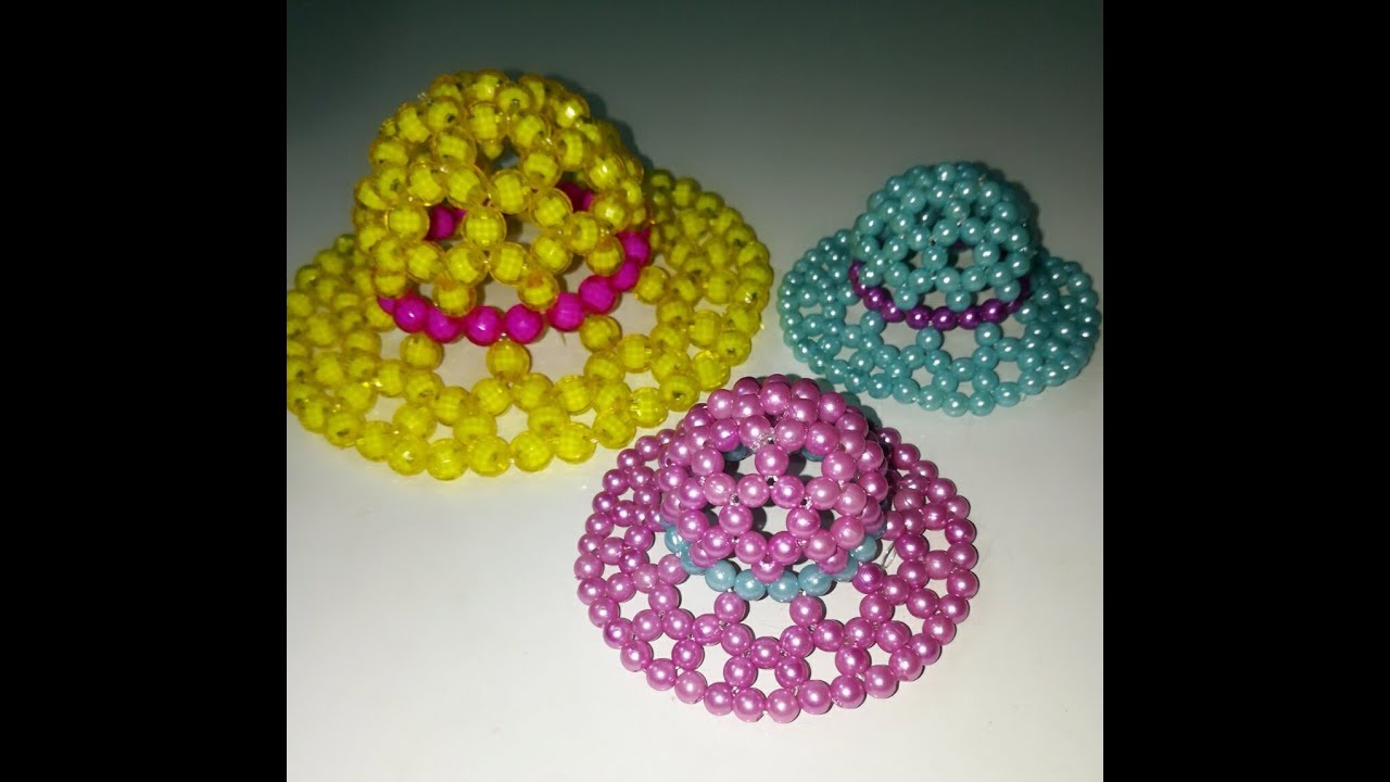 How to make beaded cap YouTube