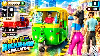 🛺Tuk Tuk Auto Rickshaw Driving 🔥- Rikshaw Simulator Indonesia - Android Gameplay 2026 screenshot 4