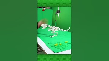Bringing a LEGO Dinosaur to Life! 🦖 #Shorts