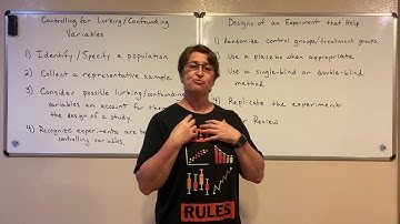 Controlling For Variables