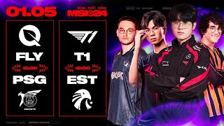 FLY vs PSG (BO3) | T1 vs EST (BO3) | MSI 2024 - VÒNG KHỞI ĐỘNG | 01.05.2024 screenshot 5