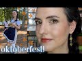 My Oktoberfest Look! GRWM + OOTD | Custom Octoberfest Outfit + What&#39;s In My Bag for Outdoor Event