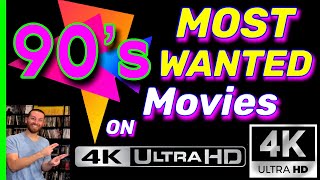MOST WANTED & UPCOMING 90's Movie Releases on 4K UltraHD Blu Ray Surprise Announcements Reveals Chat