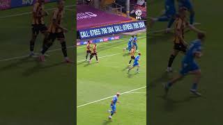 Unique way to stop the ball going in the net 😅 #efl