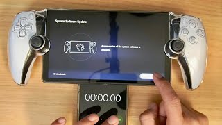 How I updated my PS Portal (PS5) - System Update 4.0.1