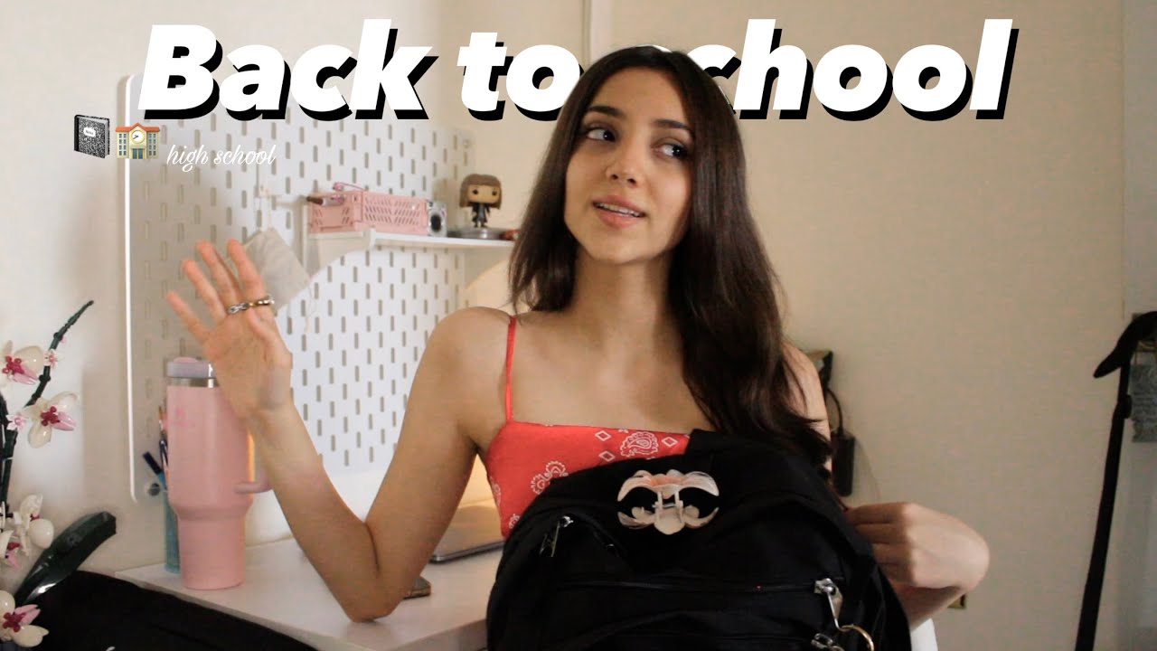 back to school📓/توی کیفم چیا گذاشتم؟🤓