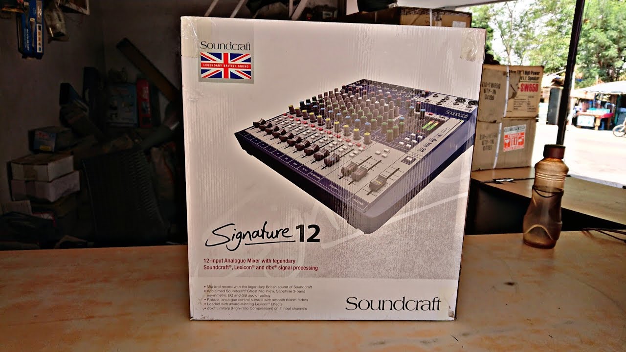 Mixer 6ch Ashley Cuma 900rb Phonic 6 Youtube
