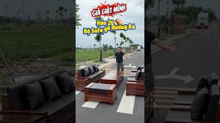Bộ Sofa hương đá chỉ hơn 20 🥔 cực đẹp #sofahuongda #noithatcattuong #sofaphao #sofagohuong