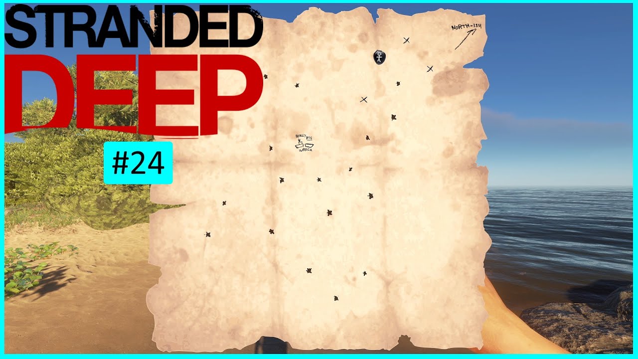 🌴🥥STRANDED DEEP🥥🌴#24 | TENEMOS MAPA INGAME | GAMEPLAY EN ESPAÑOL