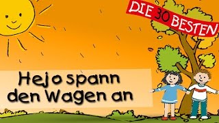 Video thumbnail of "Hejo spann den Wagen an - Die besten Herbstlieder || Kinderlieder"