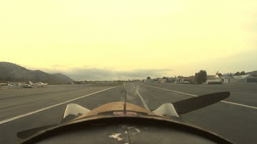 J3 Cub Dead Stick Landing