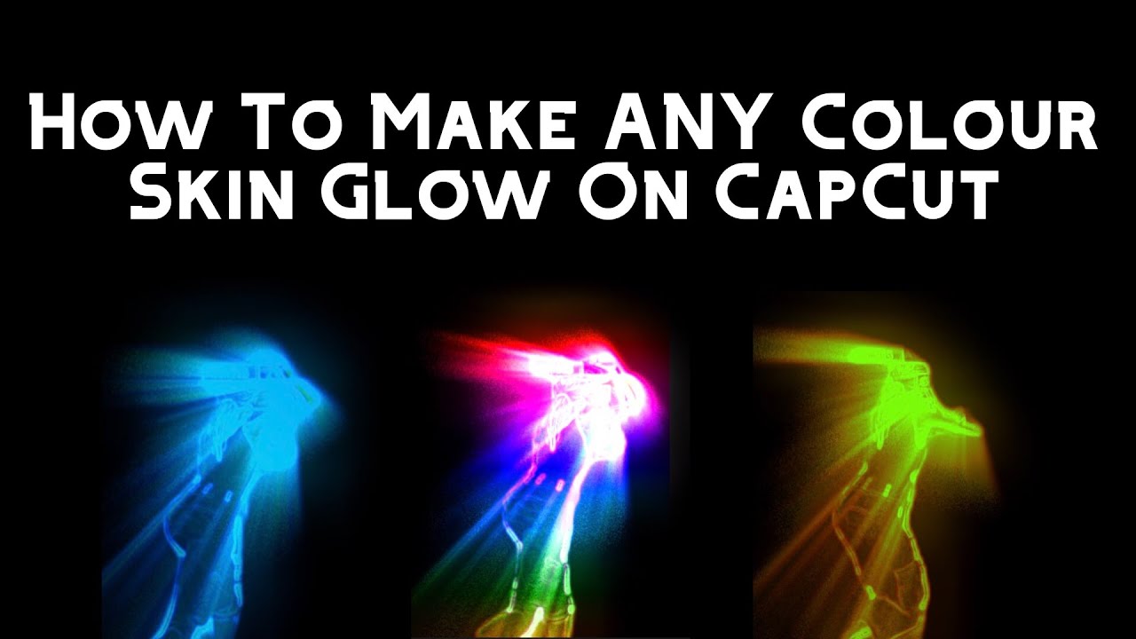 How To Make Any Colour Of INSANE Fortnite Skin Glow On Capcut (Capcut Tutorial)