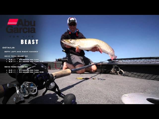 Abu Garcia T2 BST60 Revo Toro Beast Low Profile Fishing Reel, Reels -   Canada