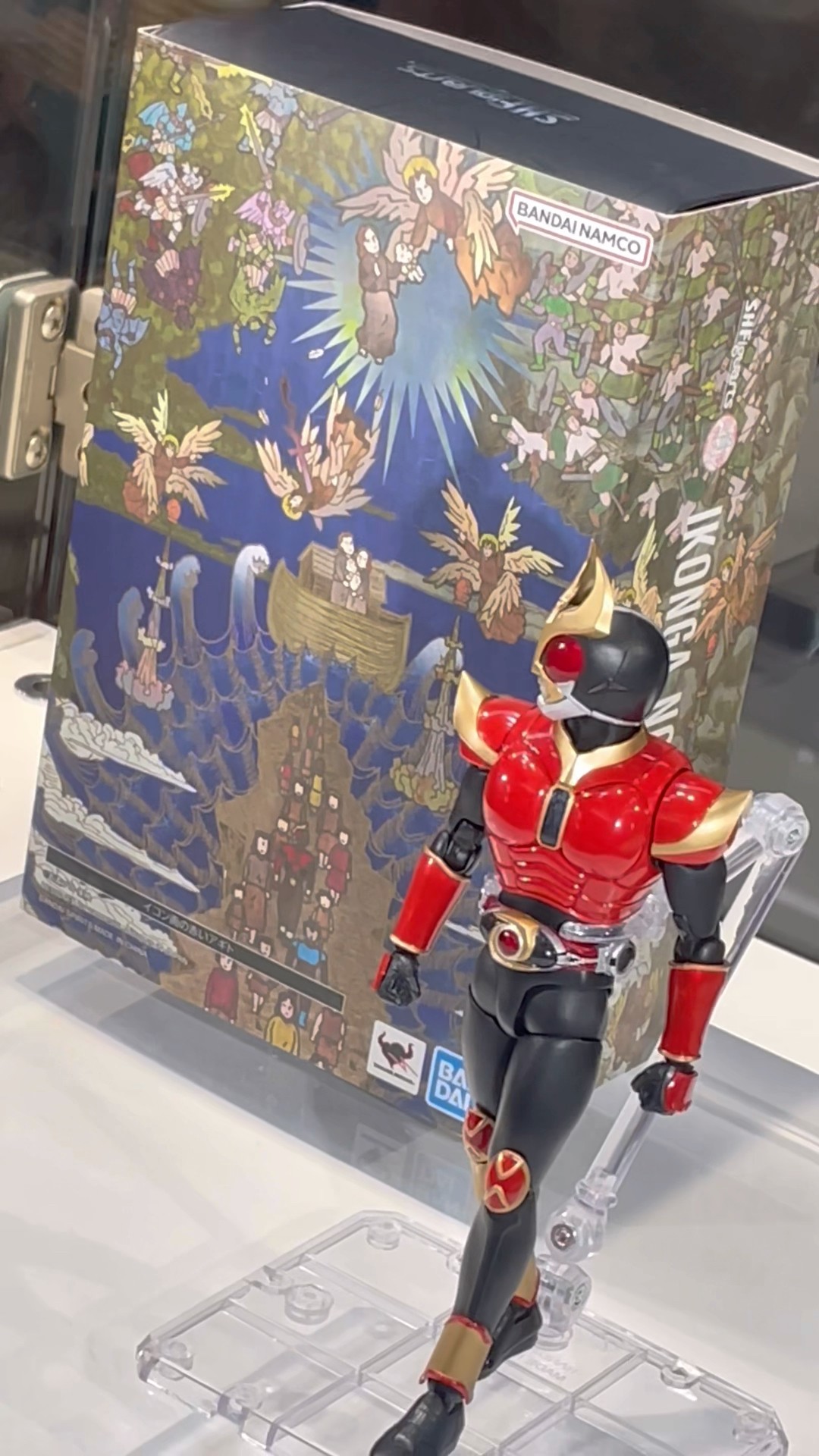魂ネイションズストア東京】S.H.Figuarts（真骨彫製法）イコン画の赤い