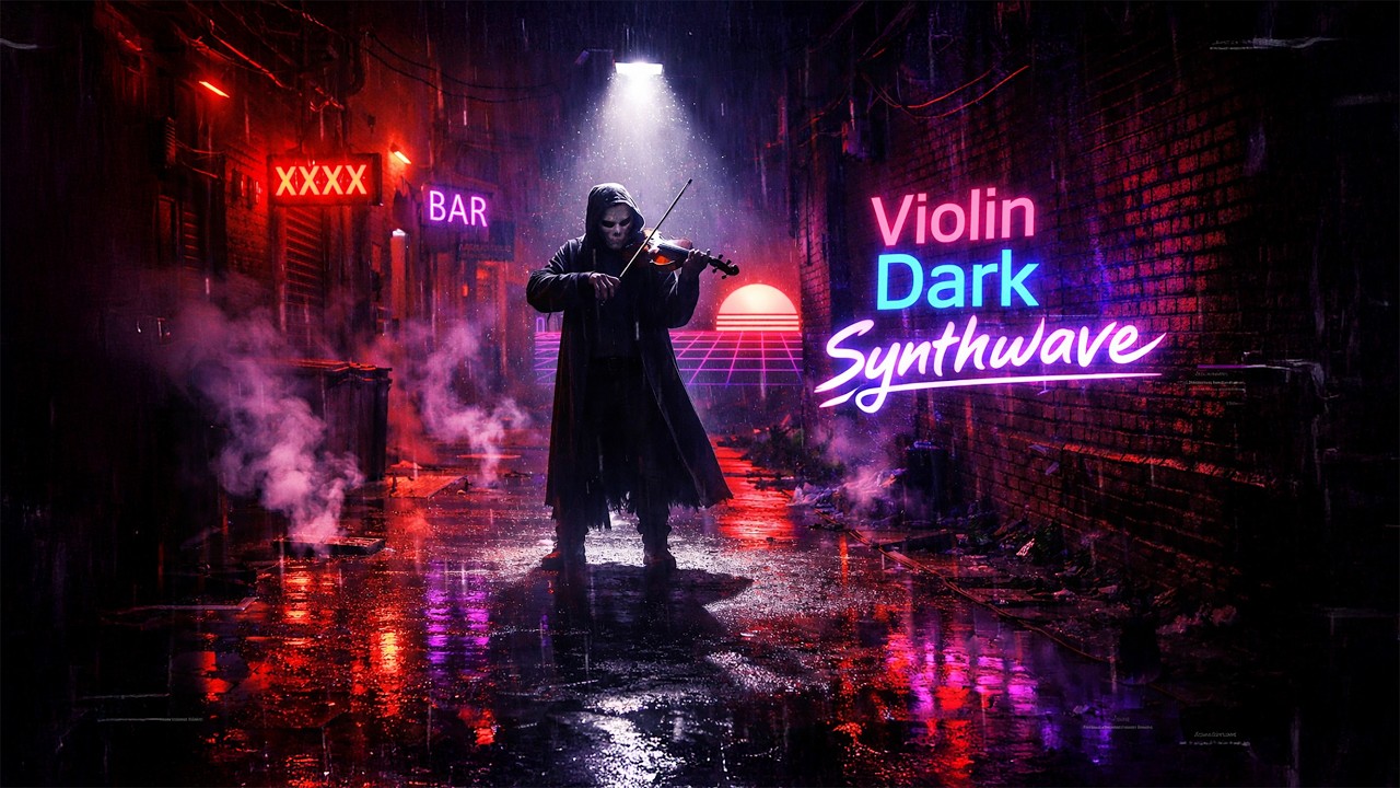 This Violin Feels Like an 80s Cyberpunk Nightmare | Violin x Dark Synthwave