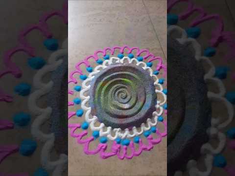 🏵️ Small Rangoli ✨#rangoli#shorts #short #viral #t