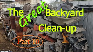 The great backyard clean-up - Part 10. Finishing off the lane, finding some Villiers engines & more!