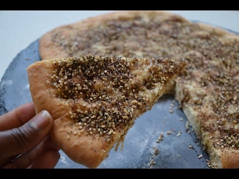 How To Make Zaatar Flat Bread-11-08-2015