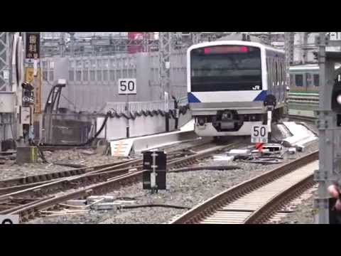 上野東京ライン　E531系　上野駅発車