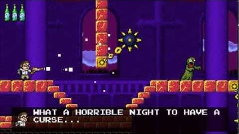 Angry Video Game Nerd Adventures No Commentary Part 1 - Tutorial and Assholevania