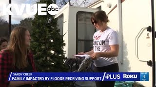 Sandy Creek neighborhood family surprised with support after July flooding