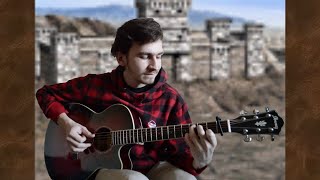 Video thumbnail of "Stronghold Town (Heroes of Might and Magic 3 OST fingerstyle cover) - Vectarrio"