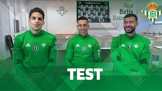 BARTRA, TELLO y AMAT se someten a un divertido TEST | VLOG