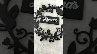 Bird Name Plate- AG Cute World