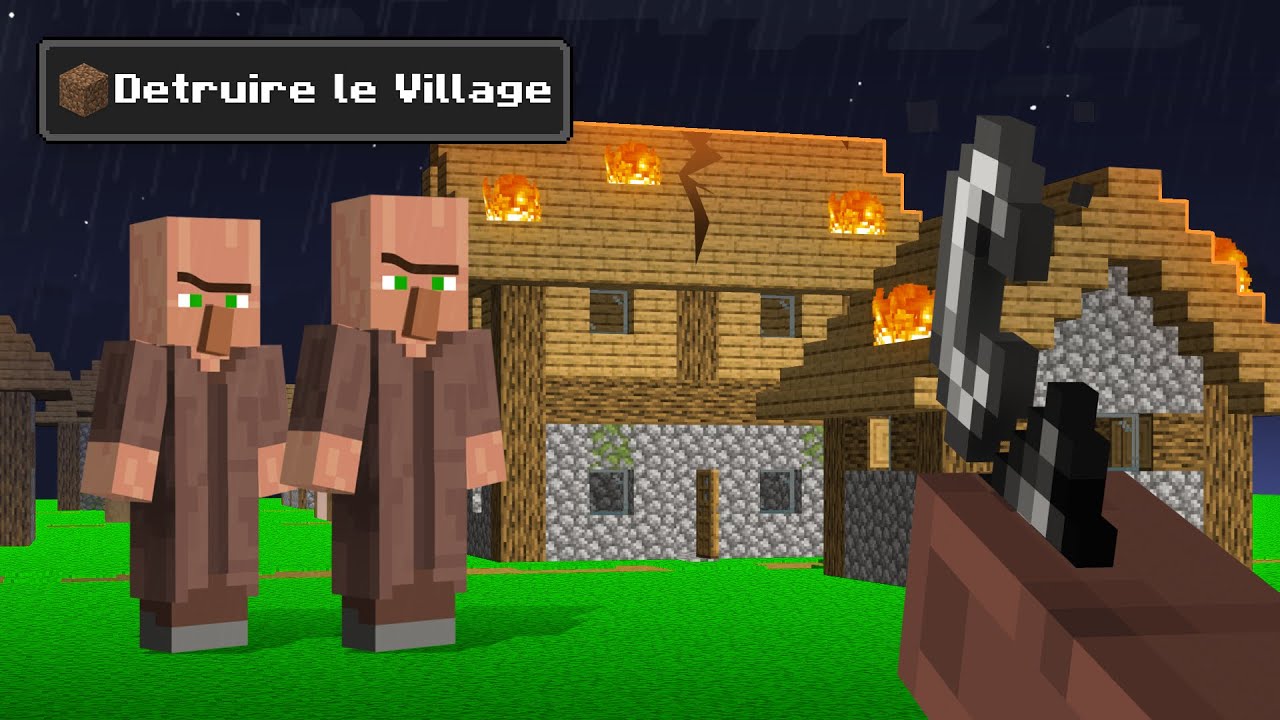 On trouve un VILLAGE pour la PREMIÈRE FOIS sur MINECRAFT ! #4