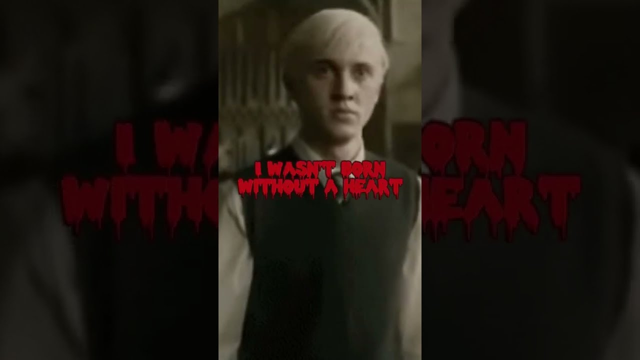 Poor Draco I Feel Bad For Him 