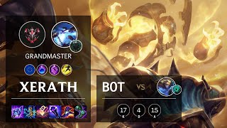 Xerath Bot vs Ezreal - EUW Grandmaster Patch 11.16