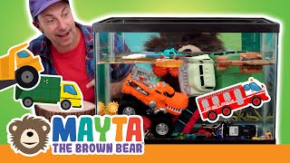 Play Sink or Float with Trucks for Toddlers | Science Experiments for Kids