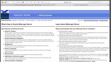Oracle WebLogic 12c for Administrators 019 Lab 7 Application Deployment Part 1