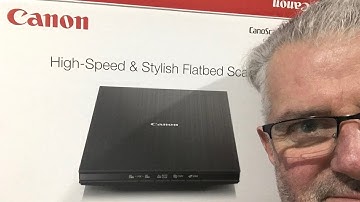Canon CanoScan Lide400 Scanner Unboxing / Power-Up