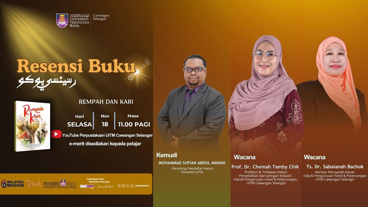 Telaah@Resensi Buku bersama Penulis : Rempah dan Kari