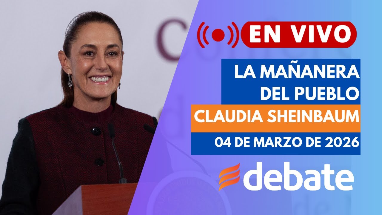 EN VIVO: Mañanera de Claudia Sheinbaum hoy 04 de marzo de 2026 | Presidenta de México 2025