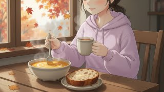Mukbang ASMR Pumpkin Soup 🎃 Cozy Autumn Eating Sounds