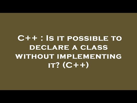 C++ : Is